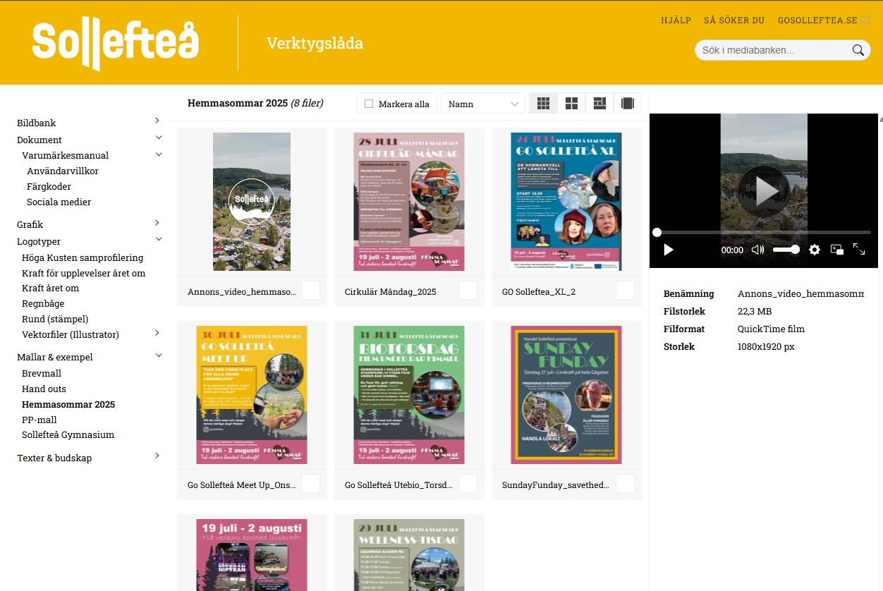 Verktygslåda - exempel på annonser Hemmasommar