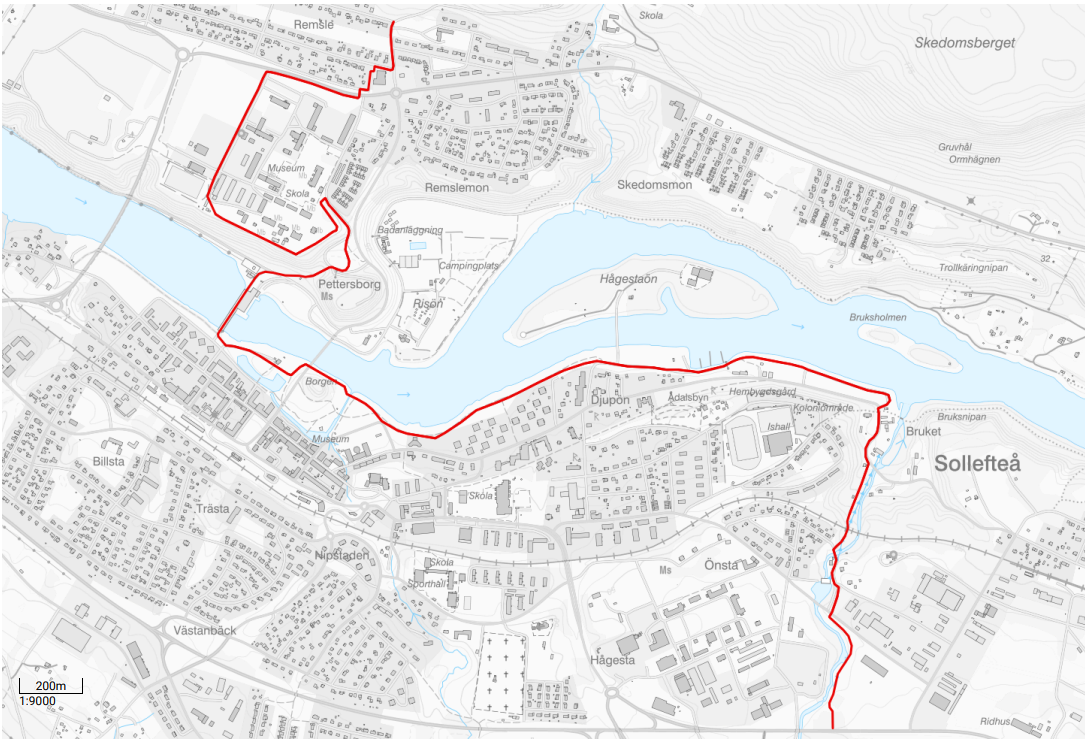 Skoterled Sollefteå