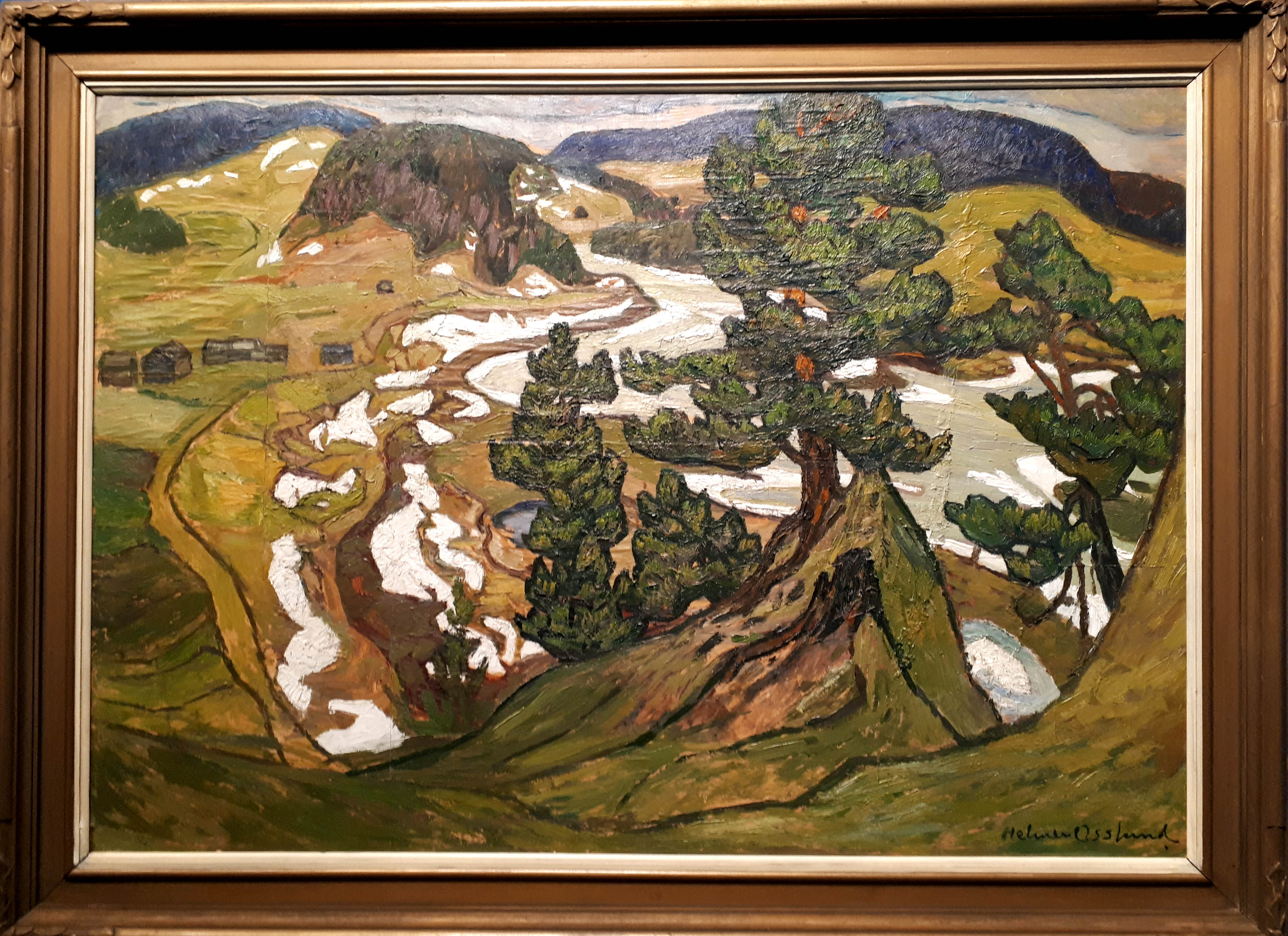 Islossning i Faxälven