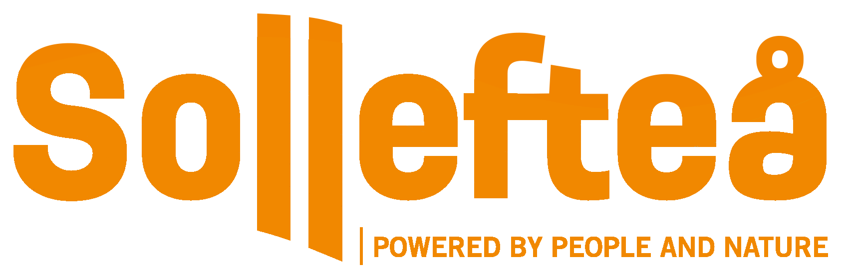 Go Sollefteå logo in orange color